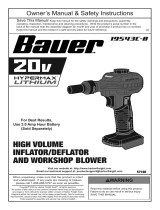 Bauer Item 57166 Owner's manual
