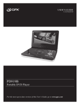 GPX PD919B User manual