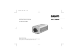 Sanyo VCC-6574 User manual