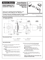American Standard T420430.295 Installation guide