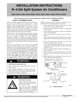 International comfort products N4A324GKA Installation guide