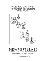 Newport Brass 2900 Installation guide