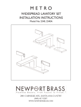 Newport Brass 2540/56 Installation guide