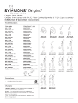 Symmons Industries 9603-X-PLR-1.5 Installation guide