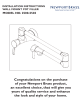 Newport Brass 2500-5503/04 Installation guide