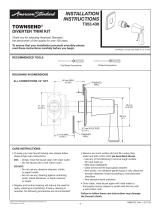 American Standard T353.430.295 Installation guide