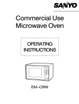 Sanyo EM-C950 Operating Instructions Manual