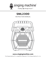 SingingMachine SML2300 User manual