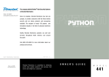 Python 441 Owner's manual