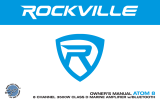 Rockville ATOM 8B Owner's manual