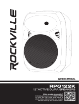 Rockville RPG122K Owner's manual