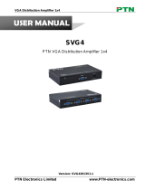PTN SVG4 User manual