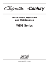 Century WDG024VSA-1B Operating instructions