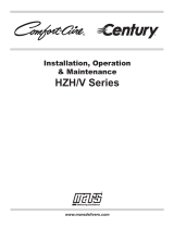 COMFORT-AIRE HZH024B1D00CRS User guide