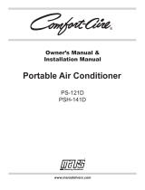 COMFORT-AIRE PS-121D Owner's manual