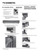 Dometic RM2356 Door Installation guide