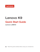 Lenovo K K10 Plus Quick start guide