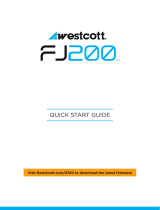 Westcott FJ200 Strobe Quick start guide
