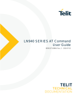 Telit Wireless Solutions LN940A9 SERIES User manual