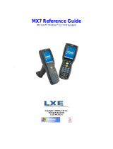 LXE MX7 Reference guide