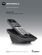 Motorola S3001 User manual