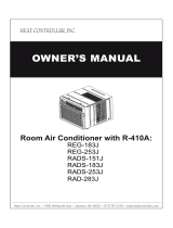 COMFORT-AIRE Room Air Conditioners s User manual