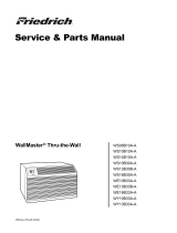 Friedrich WY10B33A-A Owner's manual