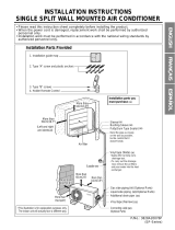 LG LSNC121PMA Installation guide