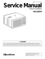 Quasar HQ-2243TH Owner's manual