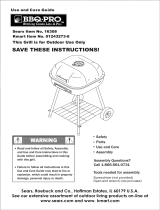 BBQ BP3-1850R-K/D Owner's manual