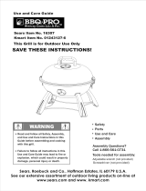 BBQ-Pro BQGL-629B Owner's manual