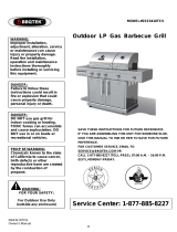 BBQ SSS3416TCS Owner's manual