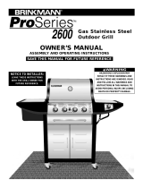 Brinkmann 2600 Pro Series Owner's manual