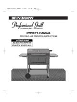 Brinkmann Heavy-Duty Charcoal Grill User manual