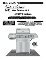 Brinkmann GRAND GOURMET 810.63450 Owner's manual