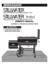 Brinkmann Stillwater Charcoal/Wood Smoker & Grill User manual