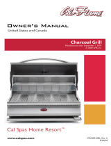 Cal Flame Charcoal Grill Owner's manual
