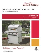 Cal Flame Pizza Cart Owner's manual