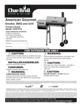 Char-Broil American Gourmet 10201595 User manual
