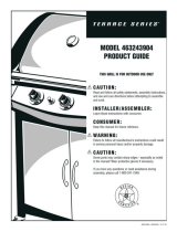 Char-Broil Terrace series Owner's manual