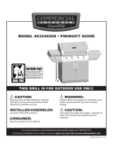 Char-Broil Commercial 463248208 Owner's manual