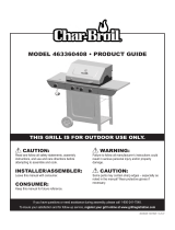 Char-Broil 463360408 Owner's manual