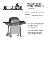 Charbroil 463320108 User manual