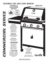 Charbroil Commercial Series Owner's manual