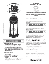 Charbroil Patio Caddie 4754960 Owner's manual