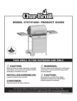 Char-Broil 463741008 Owner's manual