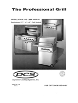 DCS DCS48A-BQAR Owner's manual