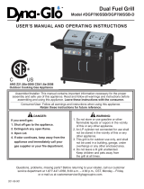 Dyna-Glo DGP700SSB Owner's manual