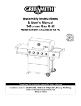 Grillsmith GR2205520-GS-00 Owner's manual
