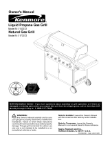 Kenmore LIQUID PROPANE GAS GRILL 141.153373 User manual